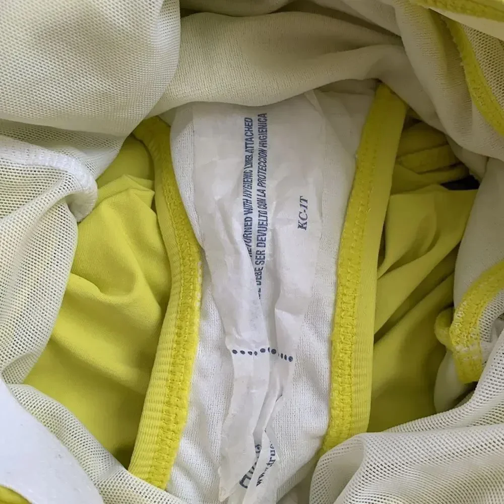 Athleta Swimdress Swimsuit Swimwear Bathing Suit YELLOW RARE! 🔥
